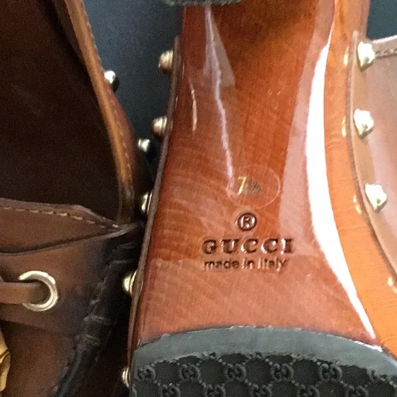 🌼Host Pick🌼Authentic Gucci Slingback Shoes NWT - Picture 9 of 9